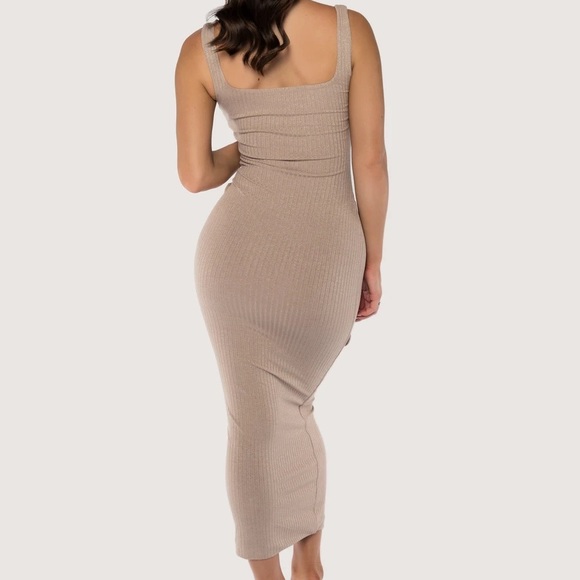 NWT MESHKI DRESS (Nude) - Picture 5 of 6